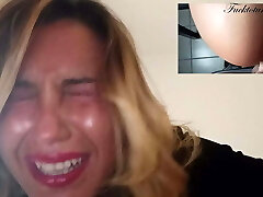 ROUGH SEX on the Table. Maelle GETS FUCKED Rock Hard by a Fan