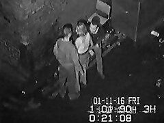 CCTV Behind a Sunderland Nightclub Part 1