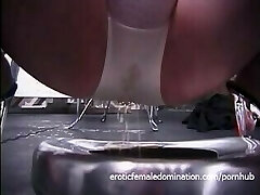 Freckled ginger slut enjoys getting tied up by her mischievous domina