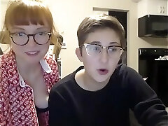 nerdy girl decides to call her fresh lesbian friend for amazing sex