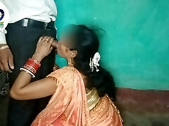 Stepbro-in-law called me in saree and picked up everything in the house and made me pound