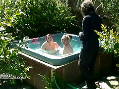 2 horny BBW lezzies piss on a dirty old man 2 horny BBW lezzies piss on a dirty old man