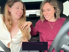 Nadia Foxx And Serenity Cox - And Take On Another Drive Thru With The Lushs On Full Explosion!