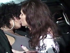 PREVIEW: Married Mothers Sylvia & Sarah Smooch In the Truck Park