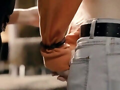 Kenzie submitting herself to girly-girl cop Abigail Mac