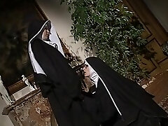 lesbian nuns enjoy hot and sinful lovemaking