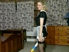 Anja the sexy maid