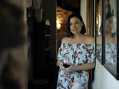 Two desperate housewives enjoy fucking each others pussies with belt cock Two desperate housewives enjoy fucking each others pussies with belt cock