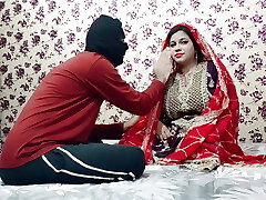 Indian Suhagraat Fuck-fest_First Night of Wedding Romantic Romp with Hindi Voice