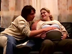 Preggie Mom Cum on glasses