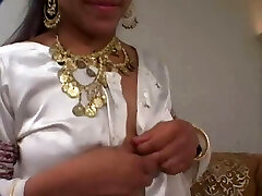 Indian Woman gargles and fucks two dicks anally