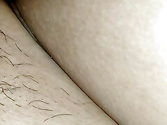 Hard pummeling stepsister in home at night 
