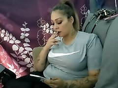 Sexy Big Tit Latina Smokes and Sucks Dick with Hilarious Facial Sexy Big Tit Latina Smokes and Sucks Dick with Hilarious Facial