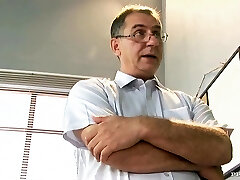 Barbie White is in enjoy with her old teacher Barbie White is in enjoy with her old teacher