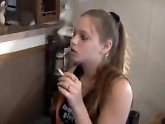 my sis Anna mimi movies of her smoking Fetish habitats