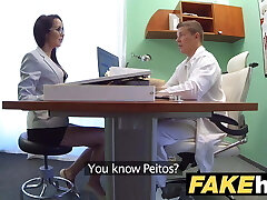 Fake Medical Center Doctors thick dick stretches hot Portuguese