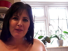 AuntJudysXXX - Your Big Donk Housewife Montse Swinger Lets You Drill Her in the Kitchen (POV)
