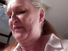 Auntjudys - a Morning Treat From Your 61yo Big-boobed Mature Stepmother Maggie