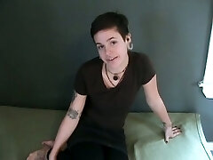 Cocky brunette chick sucks a man-meat and gets fingered Cocky brunette chick sucks a man-meat and gets fingered