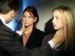 Magnificent nubile cuties in hot anal threesome