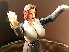 Gillian Anderson Xfiles Toy Fetish dream sci sculpt WIP