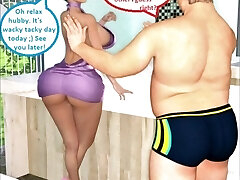 3D Comic: Cuckold Wife Gets Muddy With Her Boss On Wacky Ta