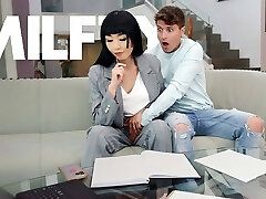 My Remorseful Step-mom Lets Me Touch Her Vagina Because She Forgot About My Birthday - MYLF My Remorseful Step-mom Lets Me Touch Her Vagina Because She Forgot About My Birthday - MYLF