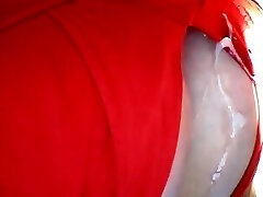 Popshot on Clothed Tits