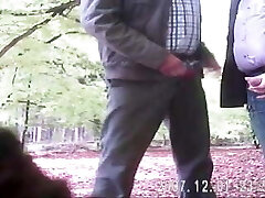 Bi - Schwanz - geiles wichsen im Wald - Homosexuell