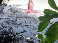 Sex On The Beach - Amateur Nudist Hidden Cam