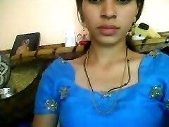 Sweet and young amateur Indiab babe flashes her small tits