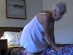 70 yr old grannie with 20 yr old stud
