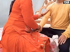 Stepmom wanted non stop fuck so she convinced son-in-law and sucked his manmeat by Your X Darling