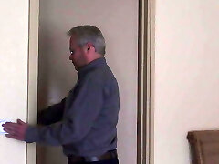 Angry granddad gets chased and abused by horny student