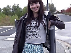 18 years old skinny Luna first anal audition 18 years old skinny Luna first anal audition