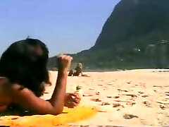 TS Cristiane fucks couple bareback