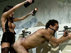 Bisexual Three-way with Submissive Guy Getting Strapon Fucked Bisexual Three-way with Submissive Guy Getting Strapon Fucked