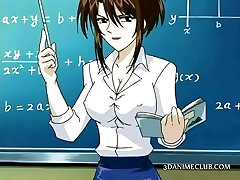 Anime school teacher in short skirt shows pussy Anime school teacher in short skirt shows pussy