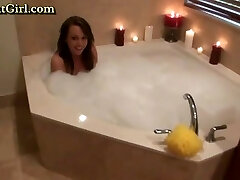 Sensual Orgy With My GF In Bathtub