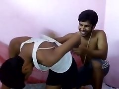 Indian boy stripped nude