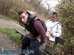 Gay gang sex pornography cigarette Two Sexy Amateur Studs Fucking In Public!