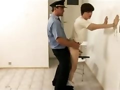Naughty Fellow Arrested And Plowed By Raunchy Police