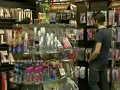 Gay boy in public shop forced to fuck