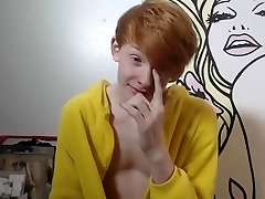 Danish Redhead+Viking Bi-curious Boy - Camshow In US = Gudheadt Three