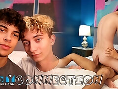 NastyTwinks - Connection - Fuck Intercourses, Jordan and Caleb Realize They Should Be Together - Intimate, Romantic and Super Hot Fucking
