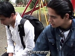 Spanish real twink smashed under shower Spanish real twink smashed under shower