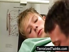 Twink brutally abused by therapist