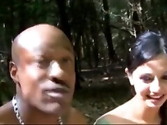 Indian jain Chick fucking blackman in forest