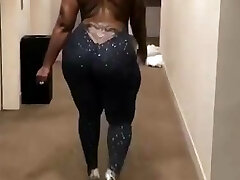 Curvy Ebony Xxl Ass PABG Hot Walking