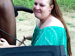 Mature Milf Swingers Meet in the Woods for some Black Fuck-stick